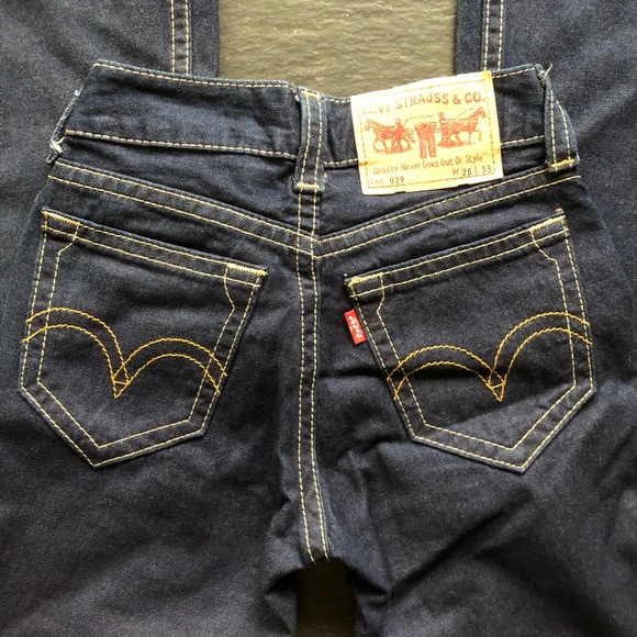 LEVI STRAUSS & CO.] Retro Wide leg Denim Jean - Picture 11 of 14